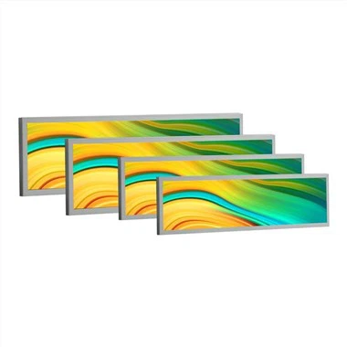 Monitor întins LCD IPS cu bară ultra-largă Full HD de 19,7 inchi