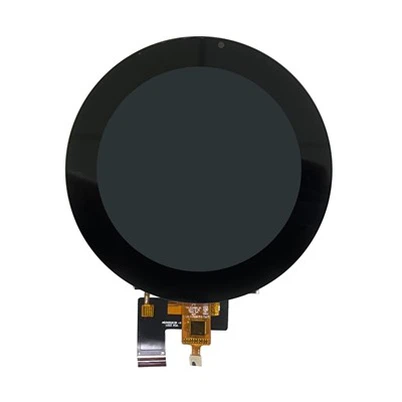 Ecran tactil circular rotund Personalizați ansamblu cu panou LCD de 3,4 inchi